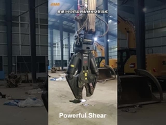 हाइड्रोलिक खुदाई धातु लोहे के स्क्रैप कतरनी काटने की मशीन स्टेनलेस स्टील बार कतरनी