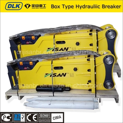 अत्यधिक टिकाऊ हाइड्रोलिक रॉक ब्रेकर उत्खनन विध्वंस और निर्माण के लिए