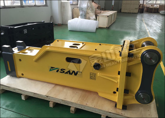 140 मिमी छेनी हाइड्रोलिक रॉक ब्रेकर मौन प्रकार कोमात्सु पीसी 220 खुदाई के लिए