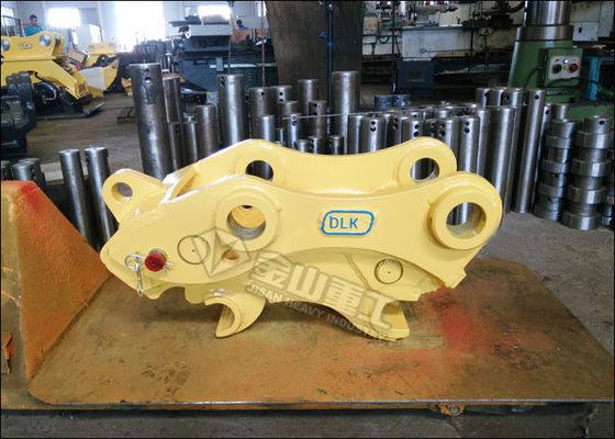 पुश प्रकार खुदाई के लिए त्वरित कप्लर 380-420 मिमी पिन दूरी कोमात्सु पीसी 120