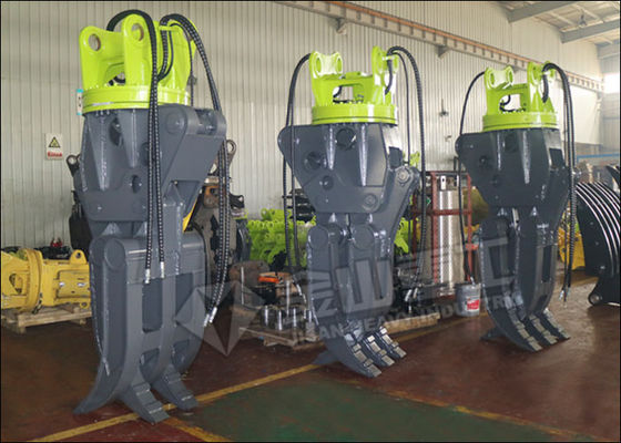 कोमात्सु PC200 PC210 स्टील प्लेट उत्खनन रॉक ग्रैब