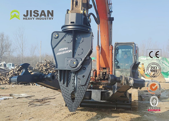 Pc310lc-5 हाइड्रोलिक स्टील कतरनी उत्खनन विध्वंस कतरनी उत्खनन बिक्री के लिए घूर्णन स्क्रैप कतरनी कार गाड़ी ई