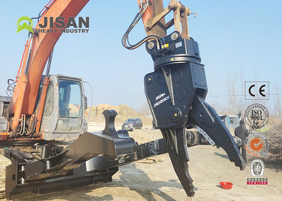Pc310lc-5 हाइड्रोलिक स्टील कतरनी उत्खनन विध्वंस कतरनी उत्खनन बिक्री के लिए घूर्णन स्क्रैप कतरनी कार गाड़ी ई