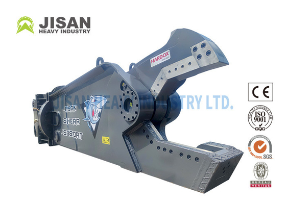 औद्योगिक विध्वंस स्थलों पर खुदाई मशीनों के लिए Teyun Tycs450rt हाइड्रोलिक कतरनी के साथ स्क्रैप सामग्री काटना और वसूली