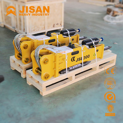 सीई प्रमाणीकरण बॉक्स 20 टन के लिए मूक प्रकार के उत्खनन रॉक ब्रेकर