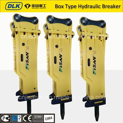 अत्यधिक टिकाऊ हाइड्रोलिक रॉक ब्रेकर उत्खनन विध्वंस और निर्माण के लिए
