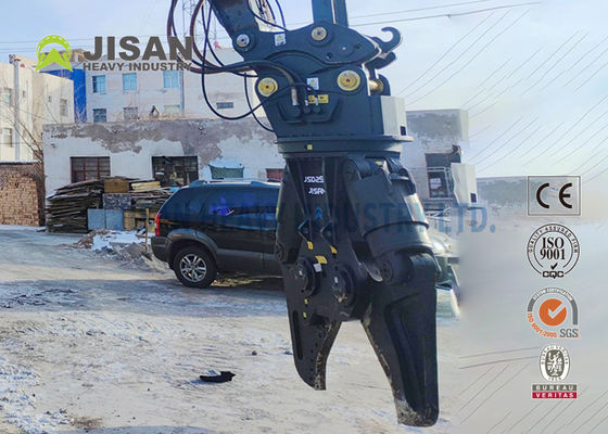 JSD40F-JSD480F Excavator Metal Shears For Demolition And Recycling With 360 Deg Hydraulic Rotation Motor