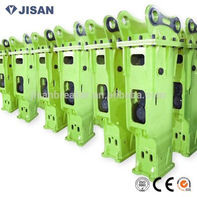 12 महीने की वारंटी के साथ NPK GH15 हाइड्रोलिक ब्रेकर रॉक हैमर, 19-26 टन के उत्खननकर्ताओं के लिए उच्च स्थायित्व और सर्वोत्तम गुणवत्ता