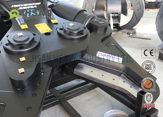 JISAN उत्खनन धातु कतरनी 360 डिग्री हाइड्रोलिक रोटेशन मोटर के साथ मजबूत शक्ति और लंबी टिकाऊता