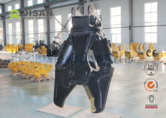 JISAN उत्खनन धातु कतरनी 360 डिग्री हाइड्रोलिक रोटेशन मोटर के साथ मजबूत शक्ति और लंबी टिकाऊता