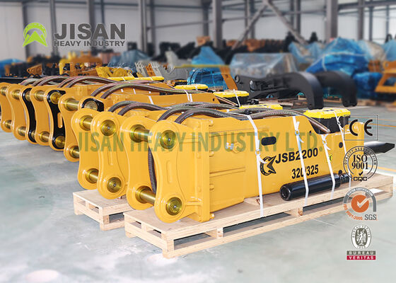 जेएसबी4500 उत्खननकर्ता रॉक ब्रेकर ओईएम लोगो अनुकूलित हाइड्रोलिक हैमर 36-45 टन उत्खननकर्ता