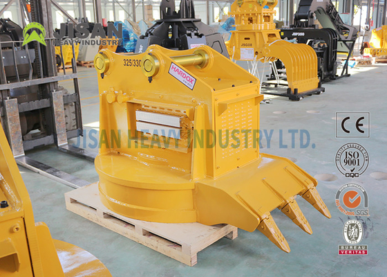 क्रेन मेटल स्क्रैप के लिए 1600kg 3600lb 1.2m 47in राउंड हाइड्रोलिक लिफ्टिंग इलेक्ट्रोमैग्नेट