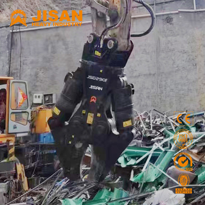 मल्टीफंक्शनल डबल सिलेंडर कटिंग के लिए Pc450 Jcb एक्सकेवेटर डिमोलिशन शीयर
