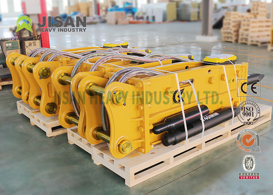 उच्च प्रदर्शन कंपन मुक्त हैमर रॉक ब्रेकर 90Psi 15M/S2 कंपन स्तर