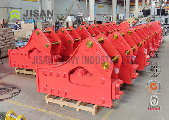 Pc210 Ex200 हाइड्रोलिक खुदाई हथौड़ा ब्रेकर एरोहेड आर 120 छेनी 75-155 मिमी